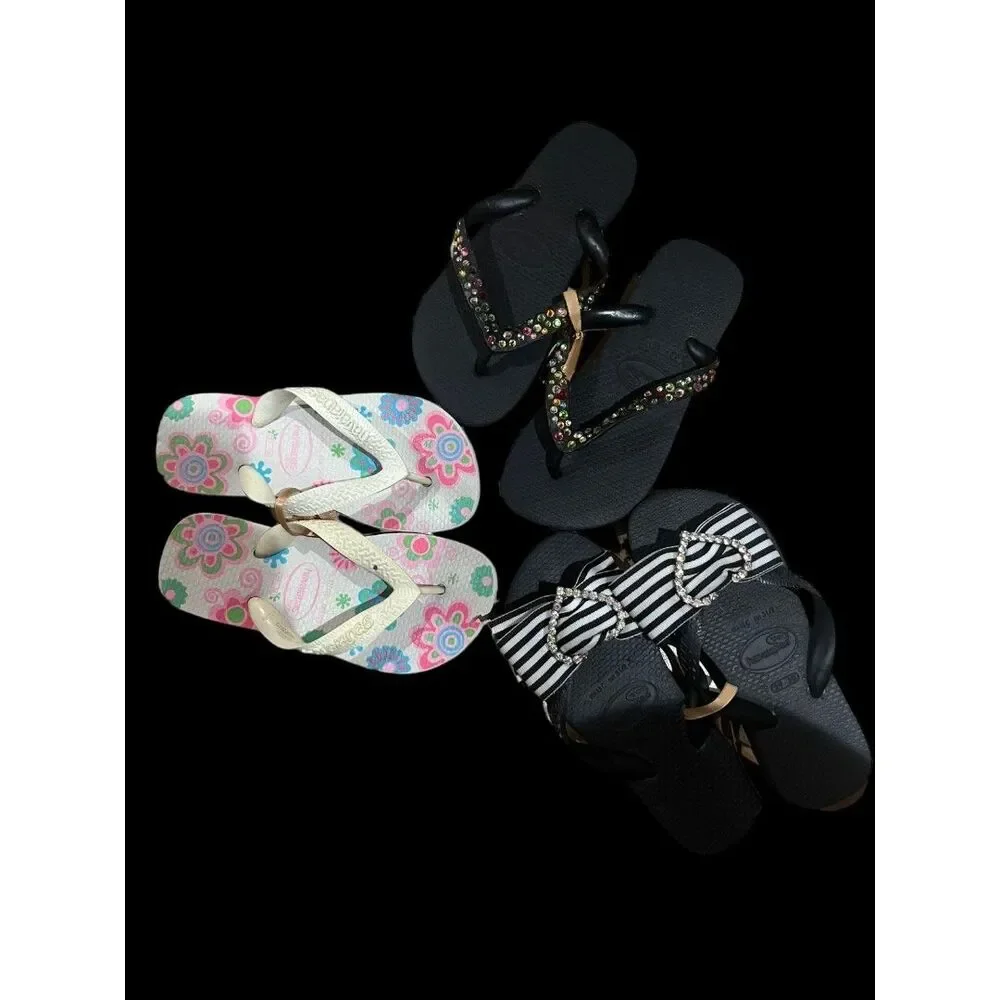 Girl's Havaianas, size 2-13C, 1-11/12 C